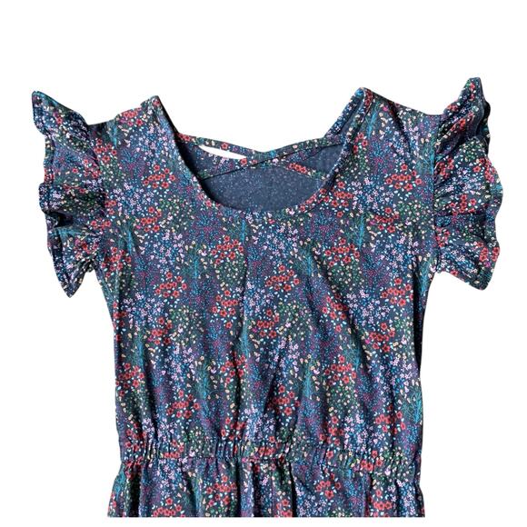 Tea Collection Ditsy Ruffle Jumper - Picture 2 of 11